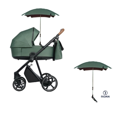 Parasolka do wózka ROAN Ivi 2.0 BOHO GREEN. Oryginalna ROAN